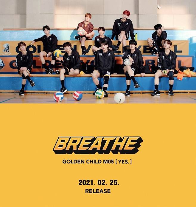 Group Golden Child released the group Teaser of the follow-up song Breathe.Woollim Entertainment released a group trailer and image on the official SNS on the 23rd, which included the concept of Breathe, a follow-up song by Golden Child (Lee Dae-yeol, Y, Lee Jang-jun, TAG, Bae Seung-min, Bong Jae-hyun, Kim Ji-beom, Kim Dong-hyun, Hong Joo-chan, and Choi Bo-min).Golden Child in the open trailer appeared in a volleyball uniform, and he seemed to loosen his body on the coat and caught his eye at once.In the concept photo, I emit a mature boyish beauty and completely digest the volleyball concept, raising expectations for my comeback.Breathe is a song that emits the energetic energy of Golden Child by combining rhythmic guitar, bass and light synth. The lyrics that rise from the difficult past and deliver hopeful messages are impressive.Golden Child has been performing brilliantly with the title song Burn It of the mini 5th album YES. released on the 25th of last month, winning two gold medals in music broadcasts, attracting attention as to what charm it will show with its follow-up song Breathe.Meanwhile, Golden Child will continue to meet with fans with its follow-up song Breathe from the 25th.Photo: Woollim Entertainment