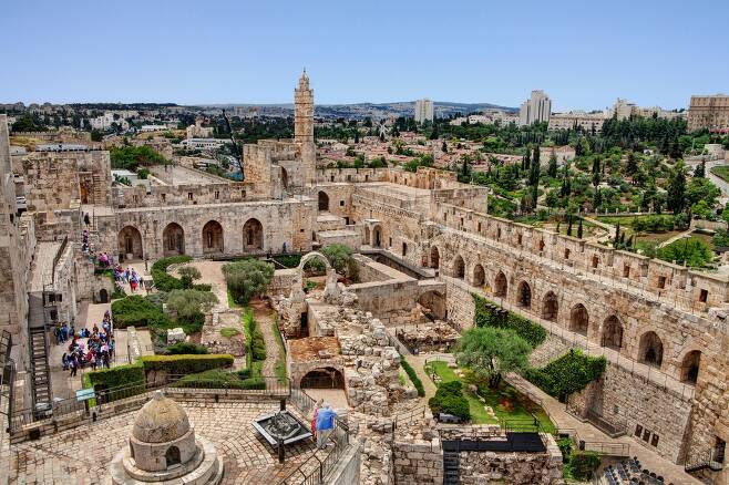 예루살렘 다윗의 탑. 이스라엘관광청 제공