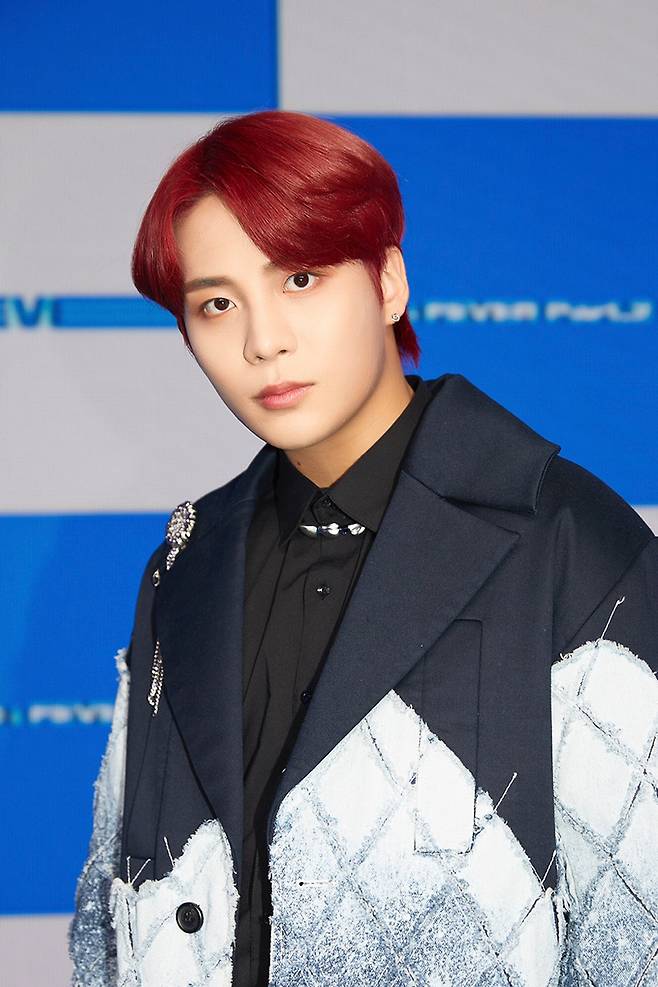 Jong-ho of Group Atez (ATEEZ) poses at the media showcase [ZERO: FEVER Part.2] which went online on Tuesday afternoon.iMBC  Photo KQ Entertainment