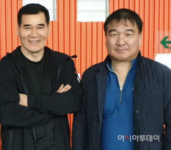 올림픽 금메달 신준섭과 맞수 이해정(우측)