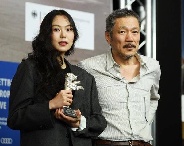 김민희와 홍상수 감독. ⓒGettyimages멀티비츠