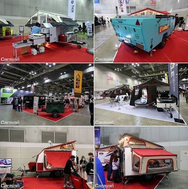 좌우, 상단 팝업 구조의 트레일러