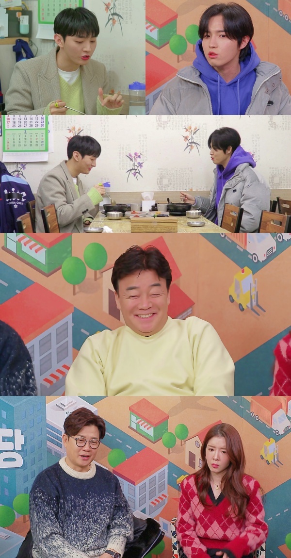 Alley Restaurant Singer Kim Jae-hwan and Yoon Ji-sung show off their performances.On the 10th, SBS entertainment program Baek Jong-wons Alley Restaurant will be released on the 5th side of the 30th alley Gangseo-guBaek Jong-won, who visited the Salmon Shrimp Rice House, which was upgraded to a menu and customer response solution, tasted the rice bowl practiced by the president of One Week.Baek Jong-won was silent for a while, and then asked questions such as when he roasted the meat and how much onion was on the way.On the other hand, the president, who started lunch with a new meat-cooked rice bowl house, put side dishes with tongs and made Baek Jong-won frustrated.In addition, Baek Jong-won also visited the Vietnam Rice Noodle, which started Vic-Fezensac as the final menu, and had a last check time.The president, who wanted to spend a lot of time with his family and spend 14 hours a day in a restaurant before the solution, reported that we had increased our work hours despite the solution that reduced the stock to 3 hours, and Baek Jong-won could not hide his doubt.Baek Jong-won, who heard the story, said, There must be a decision. He kept his condition and said, It is the secret of long run to sell limited quality food.Then, Baek Jong-won, who was in the final rice noodle inspection, dropped the questionable ingredients into the soup and suggested to MC Jung In-sun to taste it, and Jung In-sun admired the richer soup taste.Chuetangjip was met with Singer Kim Jae-hwan and Yoon Ji-sung as young representatives for more reliable public verification.Kim Jae-hwan and Yoon Ji-sung said they had conflicting food tastes before visiting the store, while Kim Jae-hwan enjoyed eating Chu-tang twice or more times on One Week, while Yoon Ji-sung surprised everyone by saying that he had not eaten for as many as 25 years.It raises the curiosity of both people who have the taste of the drama and the drama.On the other hand, the break-up of the dance was unfolded in the Chu-tang house.Kim Jae-hwan and Yoon Ji-sung surprised the boss by introducing a so-called mikuraji dance along with a song during the Chuotang tasting.The last story of Gangseo-gu Dongchon-dong Alley, which conveys a message of support to small business owners nationwide, can be found at Baek Jong-wons Alley Restaurant broadcasted at 10:35 pm on the day.iMBC  Photos Provision SBS