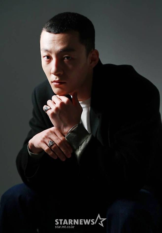 tvN 월화드라마 '루카 : 더 비기닝'의 태오 역 김민귀/사진=이동훈 기자 photoguy@