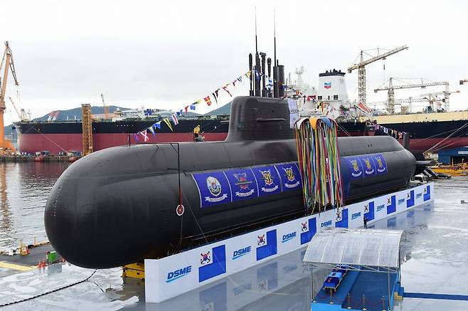 대우조선해양은 도산안창호급 잠수함을 인도해군의 프로젝트 75I급 사업에 제안중인 것으로 전해진다. 사진=해군