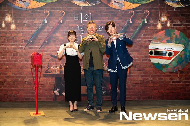 The film Rain and Your Story production report was held online on the morning of March 31st.On this day, Kang Ha-neul, Chun Woo-Hee and Cho Jin-mo attended.(Photo Provision) Sony Pictures Entertainment Korea Co., Ltd. and Kidarienti Co., Ltd.