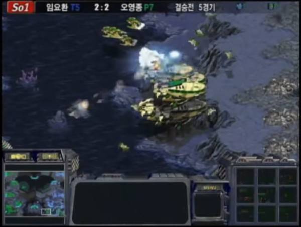 레이스에 대응한 커세어, 사진=온게임넷 영상 캡처