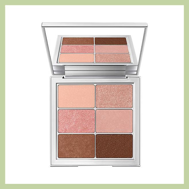 어뮤즈 아이 비건 쉬어 팔레트 02 쉬어 핑크 2만9천원.