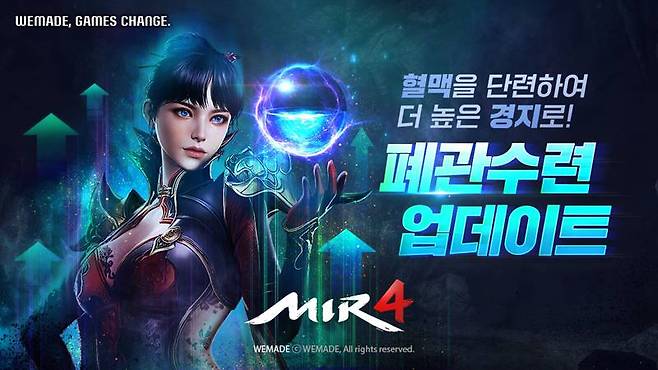 미르4 폐관수련 업데이트