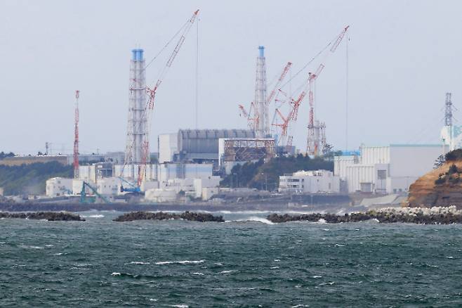 '오염수 해양 방류' 결정된 일본 후쿠시마 원전. 연합뉴스