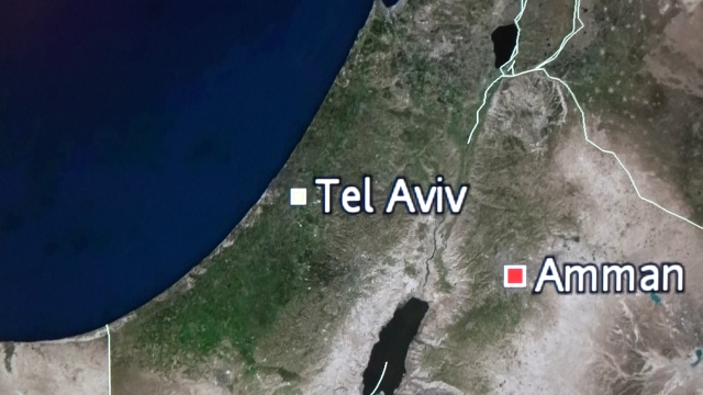 사실상 `집단 면역`을 선언한 이스라엘, 화면에 텔아비브 지명이 표기돼있다