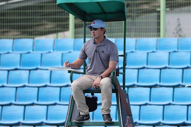 남성민 심판. 대한테니스협회