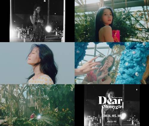 오마이걸(OH MY GIRL)이 새로운 트랙 필름이 공개됐다. 사진=WM엔터테인먼트
