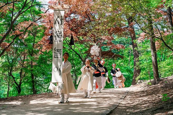 아티스트가사랑한궁. 김덕수와사물놀이. 한국문화재재단 제공