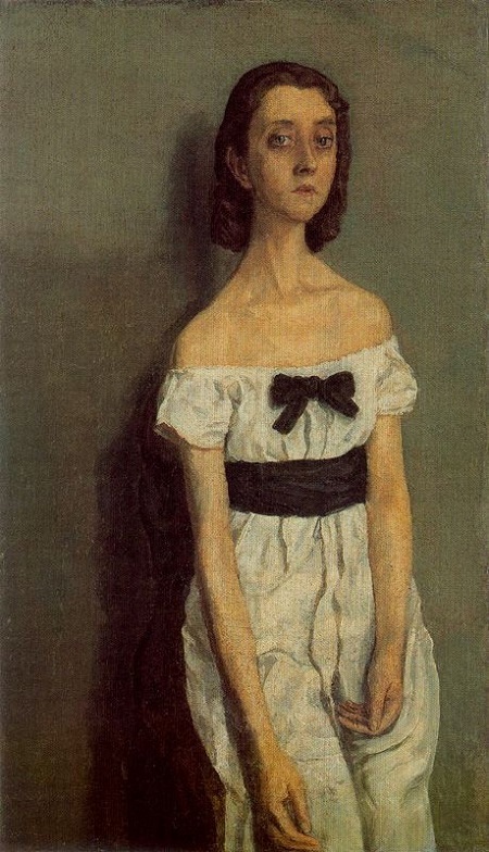 girl with bare shoulders (1909)