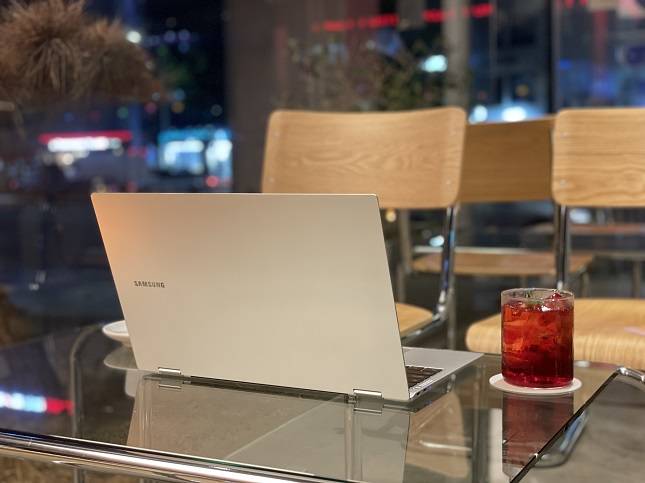 갤럭시북 프로 360. /사진=백유진 기자 byj@