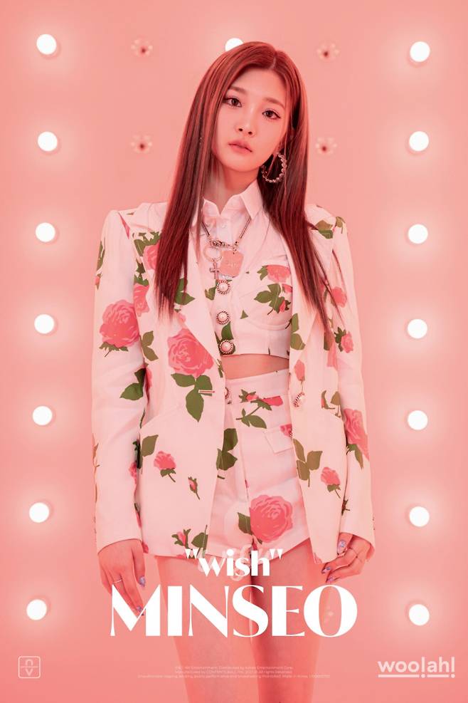 girl groupWoo!ah! (FCSB) unveiled WISH personal Teaser, which features Minseos alluring eyes, raising expectations for the upcoming comeback.Whoa!ah!(FCSB)s agency, NV Entertainment, released two personal concept photos of its third single WISH on its official SNS at 0 a.m. on the 19th.Minseo, who has a flower pattern costume in a public concept photo, is showing off her maturity.Minseos deep eyes, like falling in, were enough to shoot the heart of Wow (Fantham name).In the second concept photo, Minseo, who ripped off the purple background that reminds me of the title song Purple, is catching my attention.Minseos distinctive features and accessories make him expect to play in WISH.Woo!ah! (FCSB) will release its third single WISH on the 27th.The title song Purple is a dance song that depicts chemistry between lovers with different personality and tendency.(FCSB) It is expected that the unique refreshing beauty and energy-filled appearance will create new synergy.An official of NV Entertainment said, WISH, the third album of Woo!ah! (FCSB), is Woo!ah!The album is about the wishes and wishes of FCSB, he said. Woo!ah! (FCSB)s hearts that want to get a little closer to the public will continue to be released.Meanwhile, WISH, the single of Woo!ah! (FCSB), will be released on various online music sites at 6 pm on the 27th.