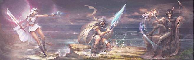 '레드문' 일러스트