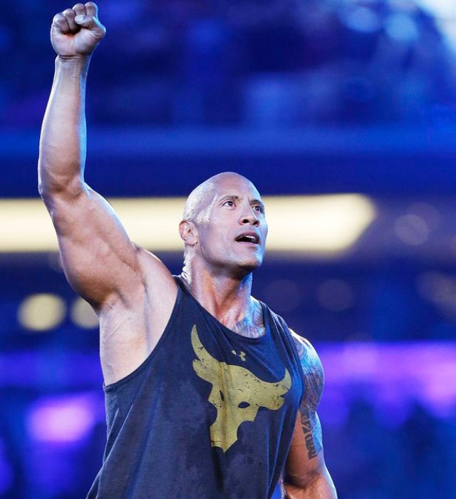 출처: WWE : 100 Definitive photos of the rock