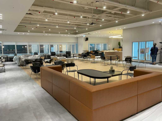 지난달 서울 강남구 역삼동으로 이전한 마켓컬리 사옥 내부/사진 제공=컬리