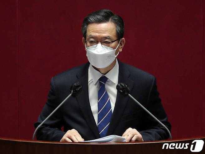 정성호 의원 2021.3.25/뉴스1 © News1 박세연 기자