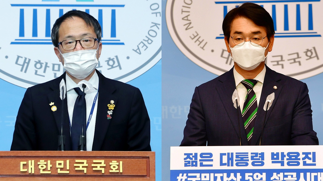'97세대' 정치인 박주민·박용진 더불어민주당 의원 ⓒ데일리안