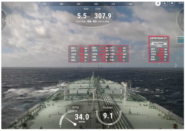 딥러닝 기반 항해보조시스템 HiNAS.ⓒ아비커스 홈페이지