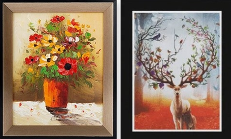 작성자는 해당 그림들이 가장 활발히 판매되는 제품이라고 소개했다. ⓒ온라인 커뮤니티 사진 캡처