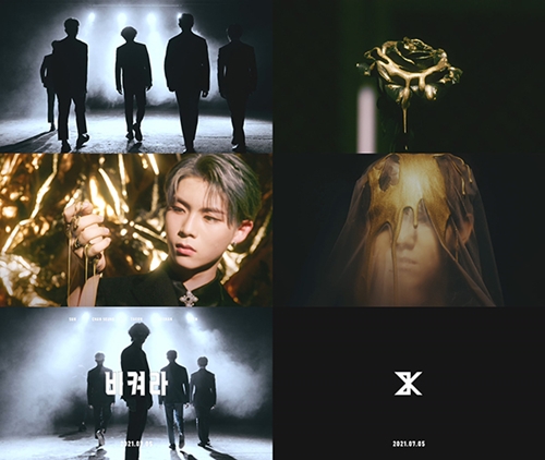 BXK의 신곡 비켜라(Excuse me) 첫 번째 뮤직비디오 티저 영상이 공개됐다. 사진=뉴플래닛엔터테인먼트