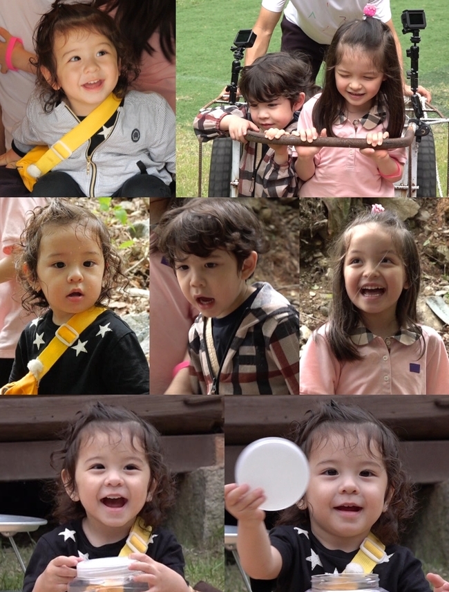 Chin Gunnabli challenges self-sufficiency.Park Joo-ho and Chin Gunnablis three brothers and sisters find a house in a quiet nature at KBS 2TV The Return of Superman broadcast on June 27th.Park Joo-ho introduced a house to Chin Gunnabli as a new house to move.Food in Redients There was no refrigerator, no fun toys, no bed to lie down and relax, but Chin Gun Nabley is the back door that he has adapted to his home life and survived.First they dragged the rear car to save Firewood.On behalf of the young Qiao Zhenyu, Gunnabli pulled his rear car and kicked his arms and went to save Firewood.In addition, Qiao Zhenyu also raises curiosity when he arrives at the place where the Firewood pile is located, carrying the Firewood with ferns.Here, Food indredients had to be saved, too, so Park Joo-ho and Chingunnabli went to the valley next to the house to catch the fish.The appearance of the Sezelgwi food expedition, which is doing its best to catch fish, has made everyone in the field.At this time, it is said that a sudden disturbance occurred by the frog that appeared in surprise, amplifying curiosity.