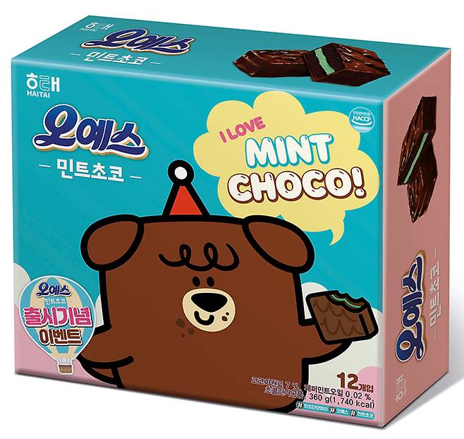 해태제과 ‘오예스 민트초코’