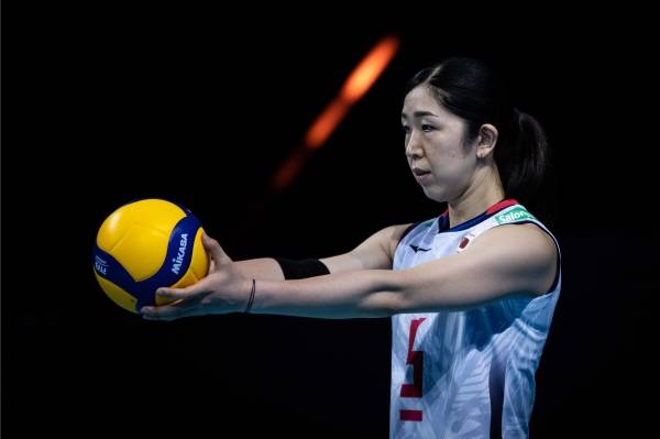 일본 여자배구대표팀 아라키 에리카. 사진|FIVB