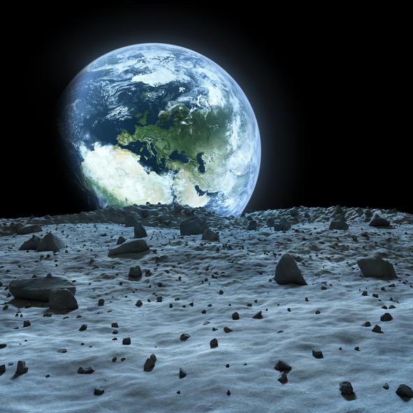 달의 표토에는 태양풍에서 도달한 헬륨3가 110만 톤 퇴적돼 있는 것으로 세계 과학계는 추정하고 있다. 헬륨3를 지구로 가져와 핵 융합발전에 사용하면 인류는 수세기 동안 클린 에너지를 사용할 수 있다. 게티이미지뱅크