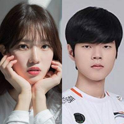 양혜지(왼쪽) 데프트(사진=어썸이엔티, 한화생명 e스포츠)