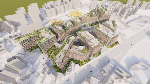 지식산업센터 조감도.