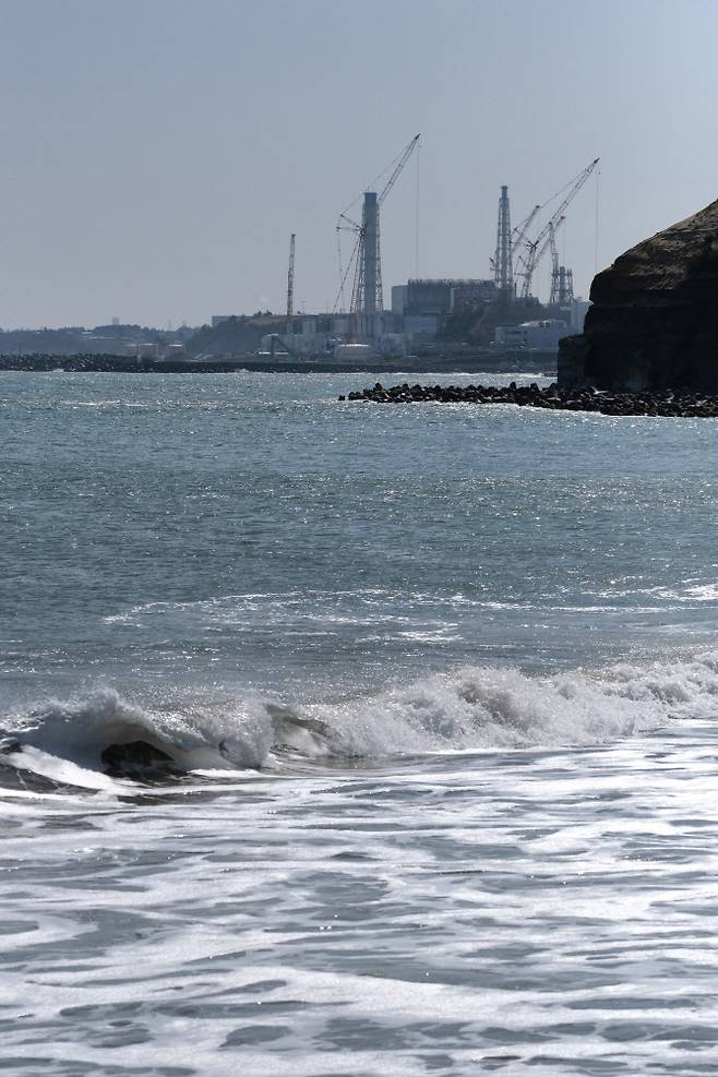 일본 후쿠시마 앞바다(사진=AFP)