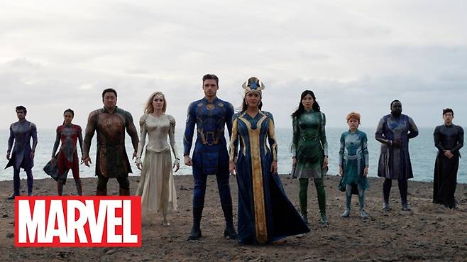 외화 '이터널스'. 월트디즈니컴퍼니 코리아 제공