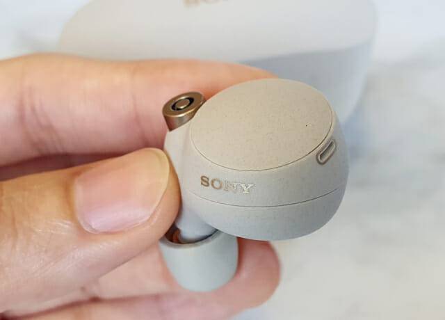 소니 WF-1000XM4. (사진=지디넷코리아)