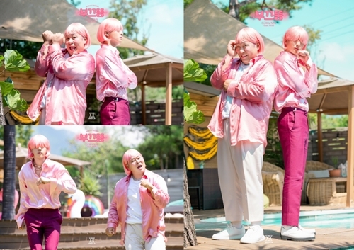 Secretly unfamiliar with Bukkat Mun Se-yun and Grublin head Ravi was released.Grublin posted a Teaser Image on Mun Se-yuns debut song Secretly Strange on the official SNS at 6 pm on the 19th.The released Teaser Image shows Mun Se-yun and Ravi dressed in pink costumes from head to toe in the background reminiscent of a resort.Mun Se-yun caught his eye with a unique presence with a look full of remorse.Mun Se-yun and Ravi are proud of their fantastic breath in the KBS2 entertainment program 1 night and 2 days season 4.Expectations for new songs are soaring as it is expected to demonstrate extraordinary synergy accumulated with entertainment with I am unfamiliar.Mun Se-yun got a hot response to the public by climbing another sidecake Dance Fat in the space girl s little Hung-chi and Kim Yeon-ja Bling Bling stage before Book Fat.Mun Se-yun is curious about the different charm to show as Bukkat.Mun Se-yuns debut song Shikkimmy is unfamiliar, which is attracting attention as a super-class newcomer, will be available on various music sites at noon on the 22nd.