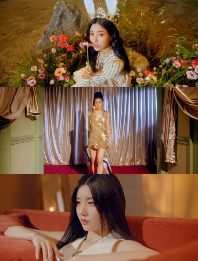 On the 21st, its agency Woollim Entertainment released its title song Door Music Video Teaser for Kwon Eun-bis first mini album OPEN on its official YouTube channel.Kwon Eun-bi in the Music Video Teaser looked around as if he had fallen into an unfamiliar space, opened the door and entered somewhere.Kwon Eun-bi, who appeared in a pure and lovely atmosphere, attracted attention by emitting a 180-degree change of dodo and allure after passing through the door.Kwon Eun-bis fantastic visuals also caught the eye.Kwon Eun-bi has shown a Fairy pitta charm by fully digesting various costumes and makeup, including a unique crown with rabbit ears, vivid pink makeup, and a sparkling gold dress.Door is an electro swing genre that adds funky yet jazzy elements with brass instruments as the main.Through the door, an object that allows us to meet a new space, we have a message that we will show me that we have not seen in our own secret space.Hwang Hyun producer, who has a lot of hits and is called K-pop Beethoven, and producer Chung Ho-hyun, who worked together during IZ*ONE activities, joined together as Dore to show express synergy.In addition, Kwon Eun-bi named the song Door and deepened his own color from the Solo debut song.Kwon Eun-bi will be the first Solo The Artist to meet with the public in Open, which includes six songs from various genres including Dore.The album and the same name intro, Mumbaton trap genre Amigo, Blue Eyes, which features dreamy synthesizer sound, and Kwon Eun-bis emotional ballad Rainy Road, which participated in composition and lyric, and acoustic pop genre Eternity, which sang thanks for those who believed in him. Until Eternity, Kwon Eun-bis wide spectrum of music heralds the birth of a new complete type Solo The Artist.The first mini album Open, which will open the second film of Kwon Eun-bis successful second film, will be released on various music sites at 6 pm on the 24th.Photo Woollim Entertainment