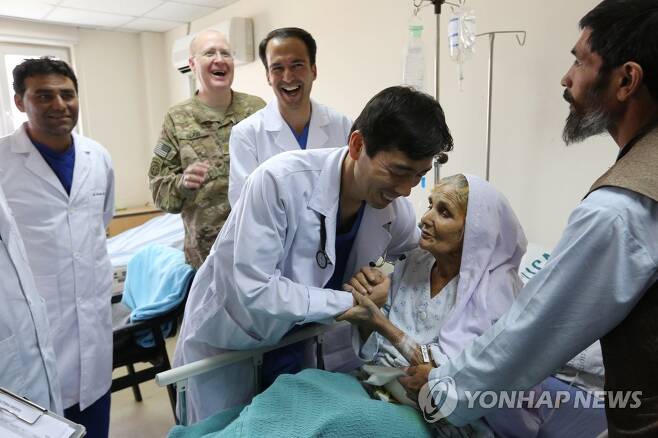 아프가니스탄 바그람기지 한국병원 2014년 6월17일 오후 아프가니스탄 바그람기지 한국병원 모습. [연합뉴스 자료사진]