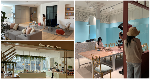 롯데백화점 동탄점은 가족을 겨냥한 공간이 잘 갖춰져 있었다. /사진=이현석 기자 tryon@