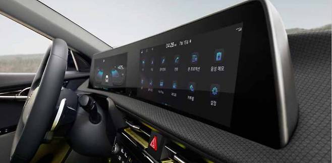 파노라믹 커브드 디스플레이