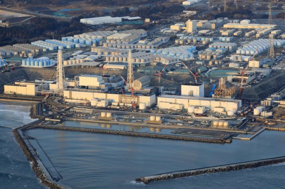 일본 동북부 후쿠시마현 소재 후쿠시마 제1 원자력 발전소 전경. AP뉴시스