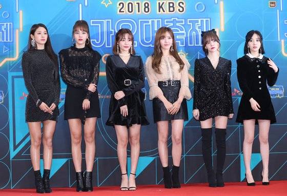 2018년 AOA 활동 당시 모습. 일간스포츠
