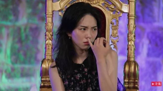 유튜브 '점점TV'에 출연한 권민아 / 사진=유튜브 '점점TV' 캡처
