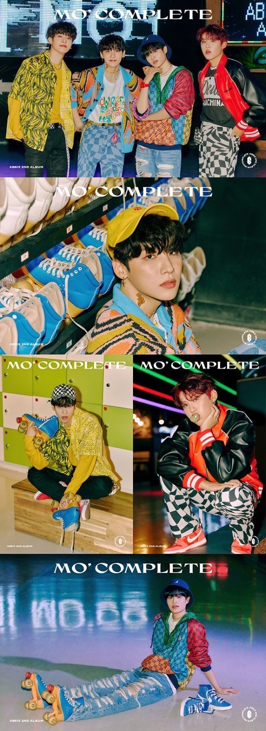 On the 10th, noon agency Brand New Music posted the third concept photo of the second regular album More Complete through the official SNS channels of AB6IX.In the open photo, AB6IX radiated free energy in the background of a roller skating rink with a new site atmosphere.In the group photo, the members showed a natural pose and appealed to the charm.In the ensuing personal photo, Jeon Woong showed off her nudity with freckle makeup and curly hair.Kim Dong-hyun, who was dressed in a black and yellow mix-matched costume, made a cynical look with a roller skate in both hands.Park Woo-jin, who also has a subtle colored lens, showed a playful appearance with balloon gum.Lee Dae-hwi, who added funkyness with colorful hoodies and ripped jeans, attracted attention with her excellent concept digestion.AB6IX will release the remaining promotional contents such as track list, Lyric Teaser, choreography spoiler, and movie Teaser sequentially until the comeback.On the other hand, AB6IXs regular 2nd album More Complete will be released at 6 pm on the 27th.