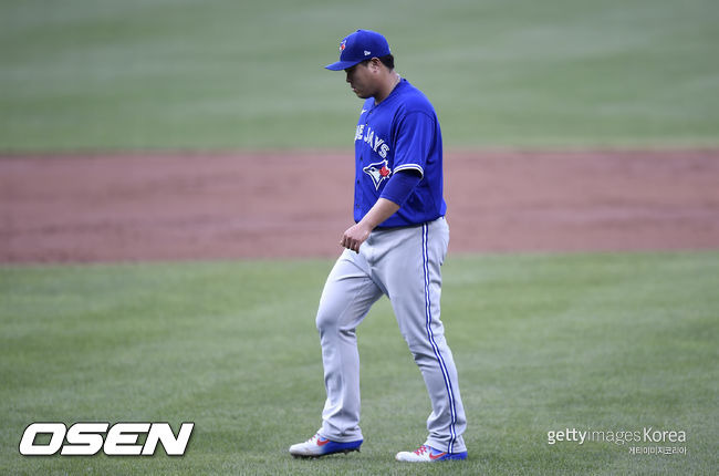 [사진] 토론토 블루제이스 류현진. ⓒGettyimages(무단전재 및 재배포 금지)