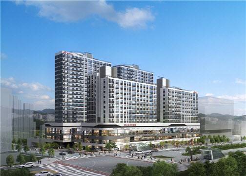 힐스테이트 광교중앙역 퍼스트.© 뉴스1