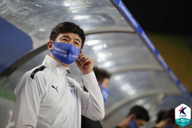 수원 박건하 감독. 제공 | 한국프로축구연맹